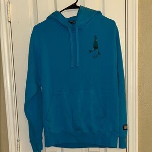 Nike NYC Ltd edition blue building running hoodie Size Small